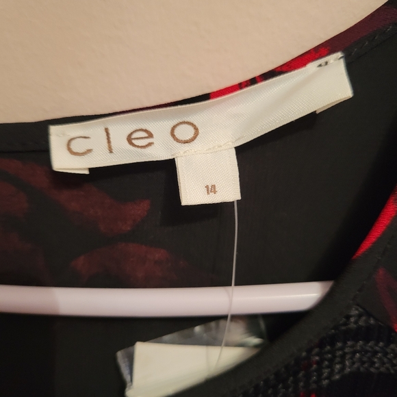 NWT Cleo red and black dress - Picture 6 of 7